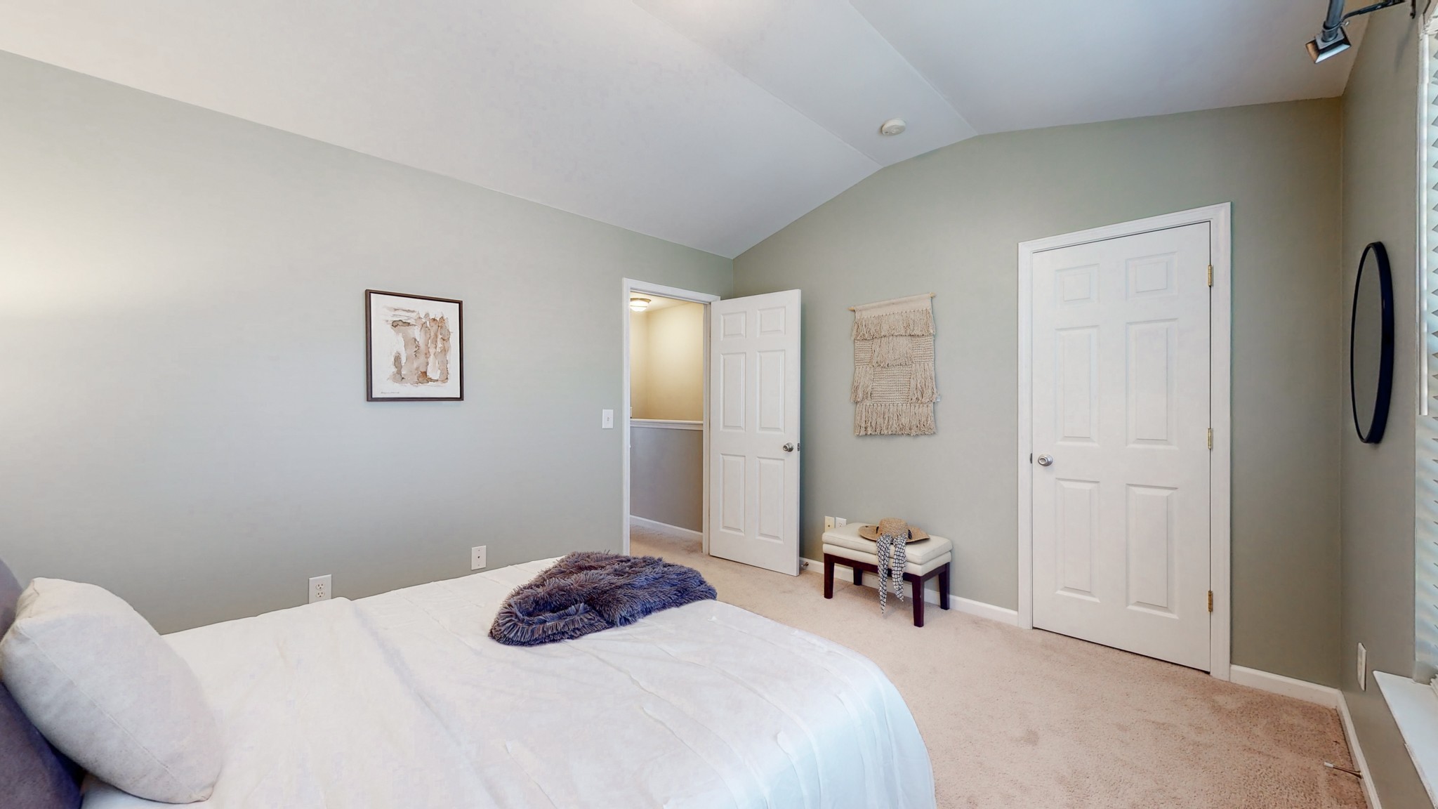 1101 Downs Boulevard, Unit 93 Franklin, TN 37064 - Photo 27 of 38 a bedroom with a bed and furniture