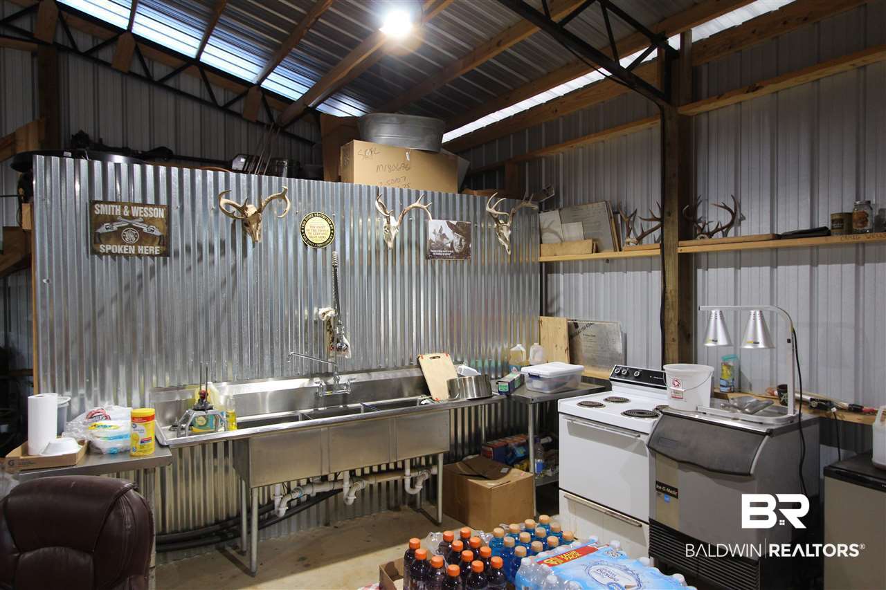 794 Dry Lake Road Luverne, AL 36049 - Photo 17 of 48 Barn Kitchen Area