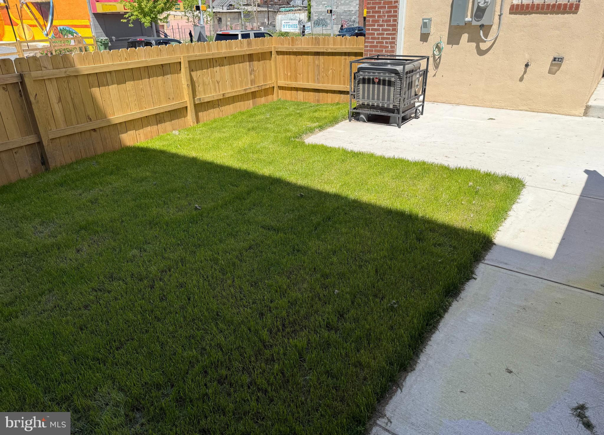 703 East Preston Street Baltimore, MD 21202 - Photo 18 of 26 a view of a backyard with sitting area