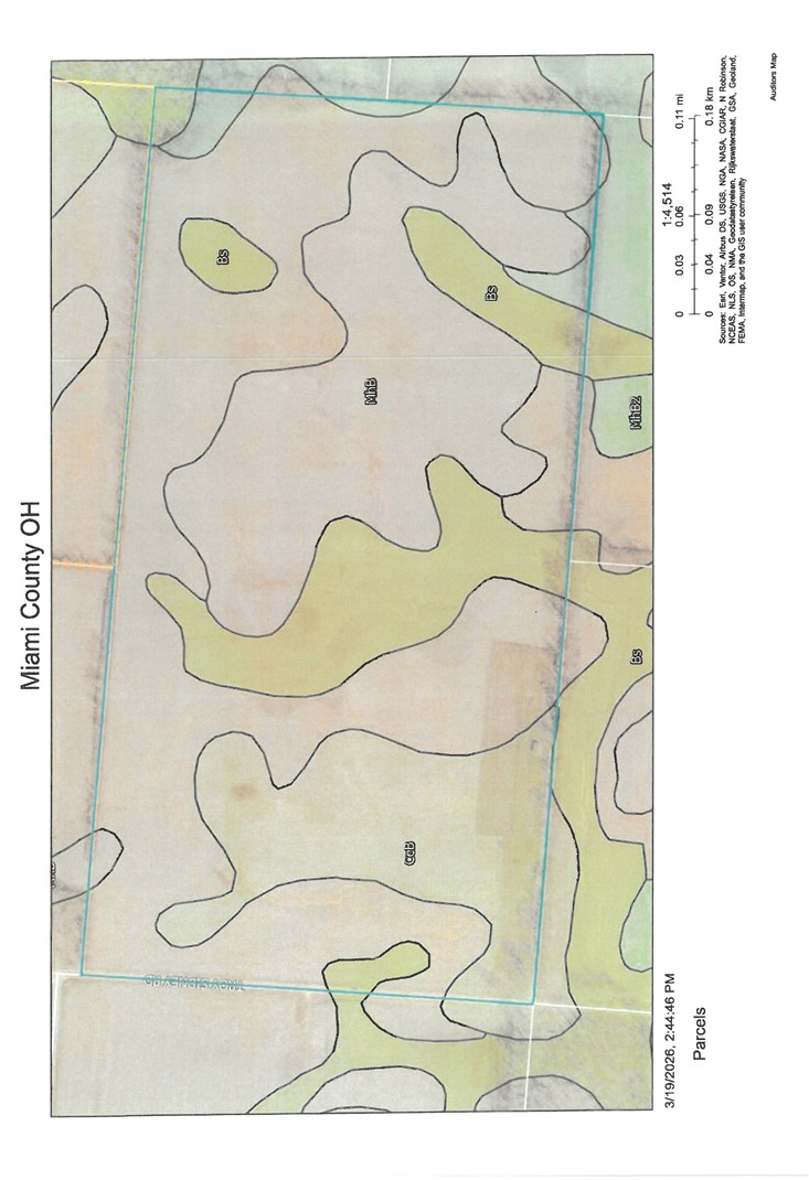 0 Troy-Sidney Road Troy, OH 45373 - Photo 4 of 4 Explore the detailed parcel map showcasing land divisions within Miami County, Ohio.