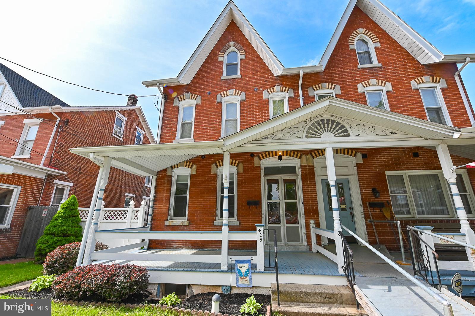425 Broad Street Spring City, PA 19475 - Photo 1 of 22 Handsome brick front twin features detailed trim