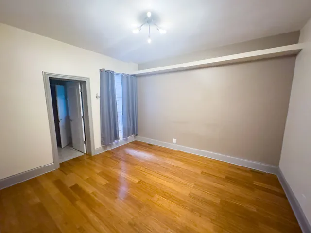 a view of empty room