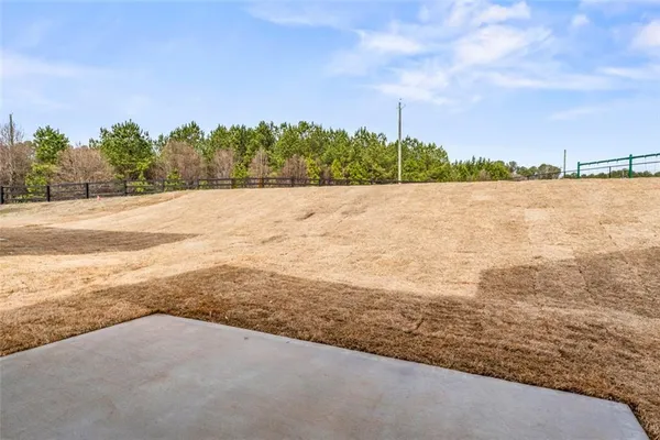 a view of lake view and mountain in the back