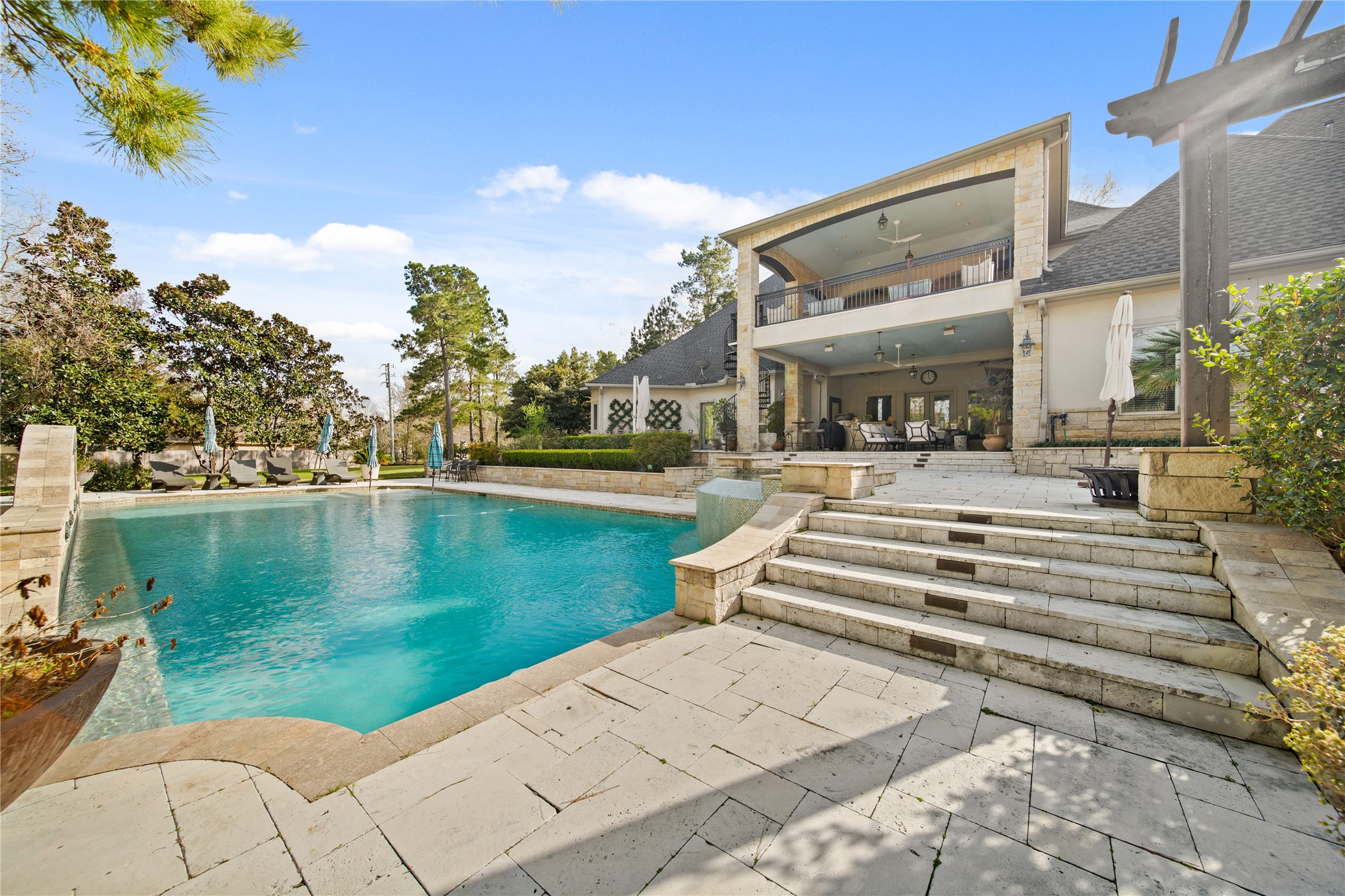 6702 Star Ledge Court Spring, TX 77389 - Photo 40 of 46 a view of a lake with a building in the background