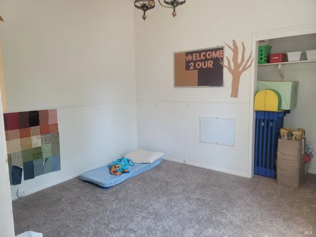 a children room with toys