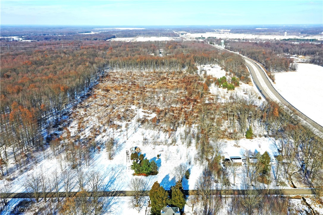 North Bailey Road North Jackson, OH 44451 - Photo 9 of 20 View of snowy aerial view
