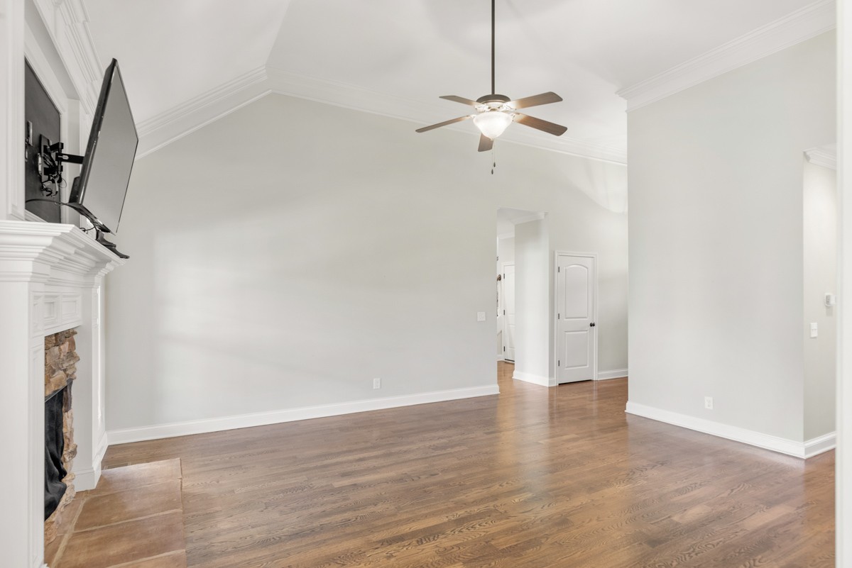 2011 Stonebrook Circle Mount Juliet, TN 37122 - Photo 11 of 39 a view of empty room with wooden floor and fan