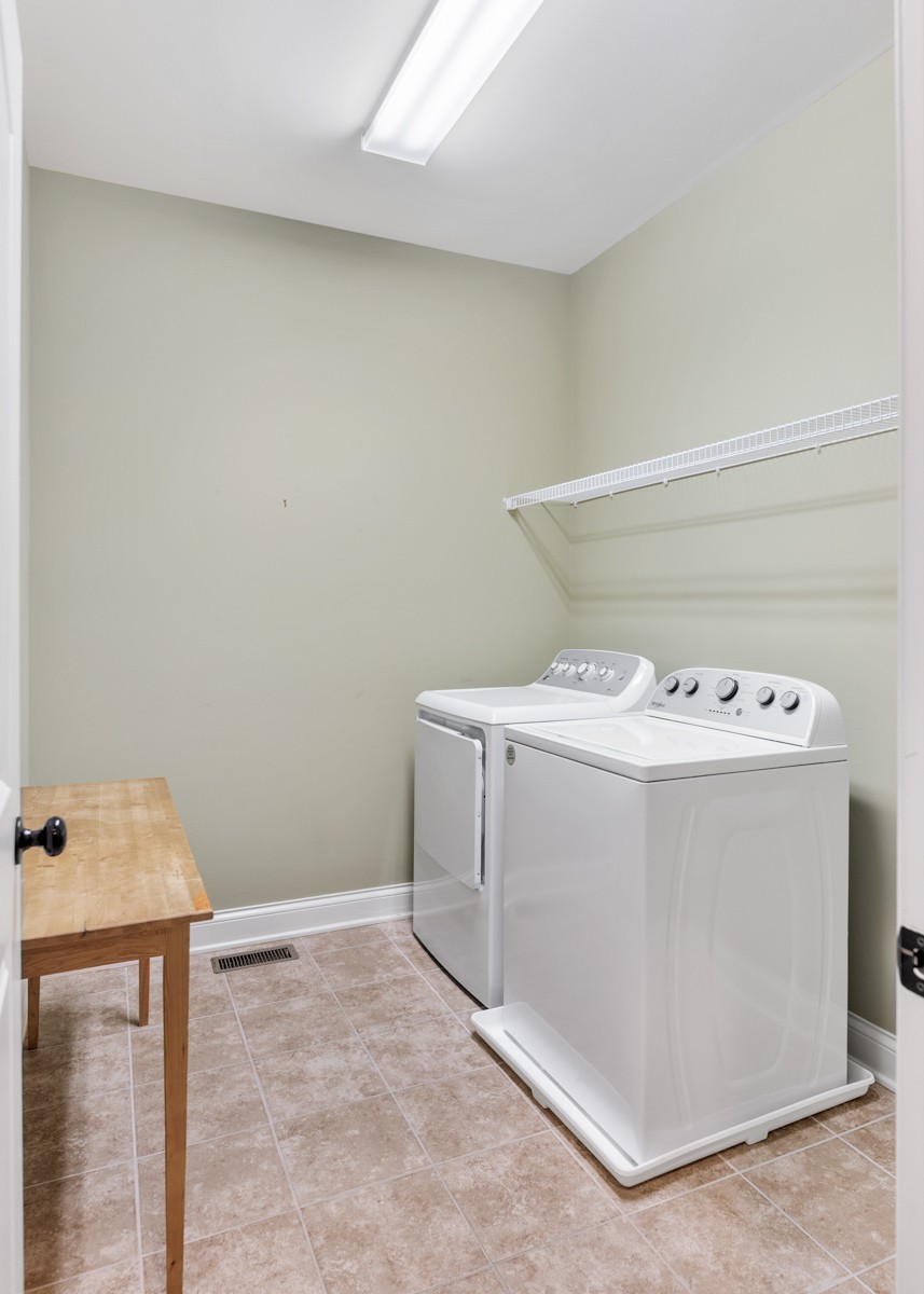 2011 Stonebrook Circle Mount Juliet, TN 37122 - Photo 36 of 39 a utility room with dryer and washer