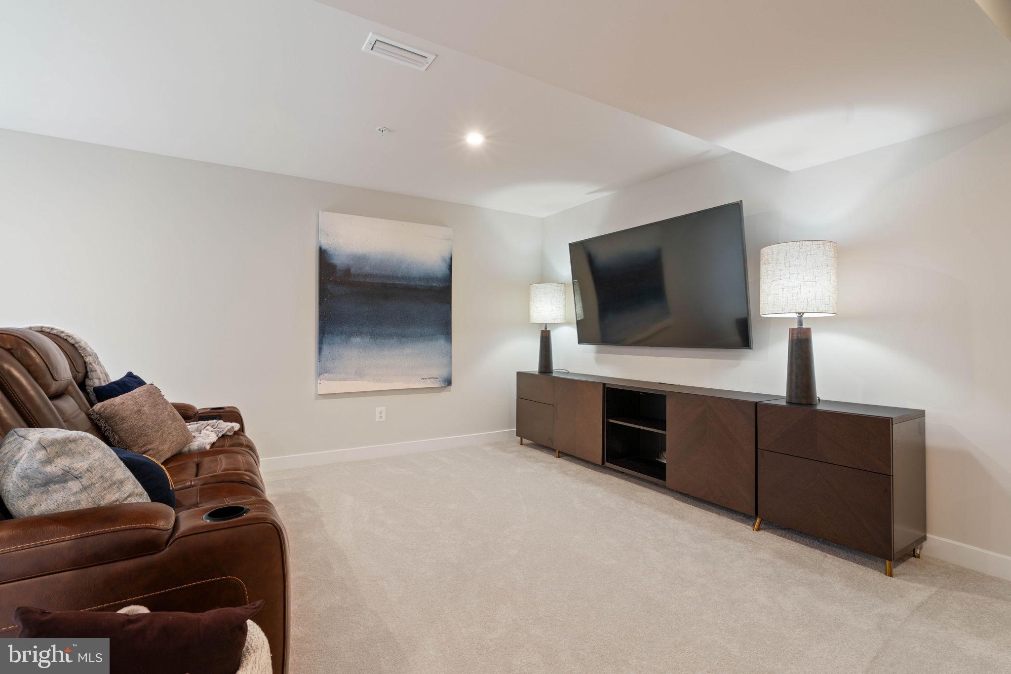 11285 Wheeler Ridge Drive Manassas, VA 20109 - Photo 46 of 63 Amazing theater area with TV