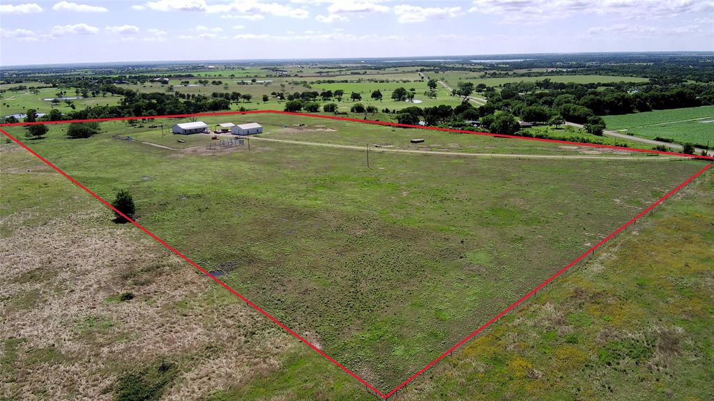 4748 Battle Lake Road Mart, TX 76664 - Photo 26 of 33 Aerial view of sparsely populated area with property boundaries highlighted