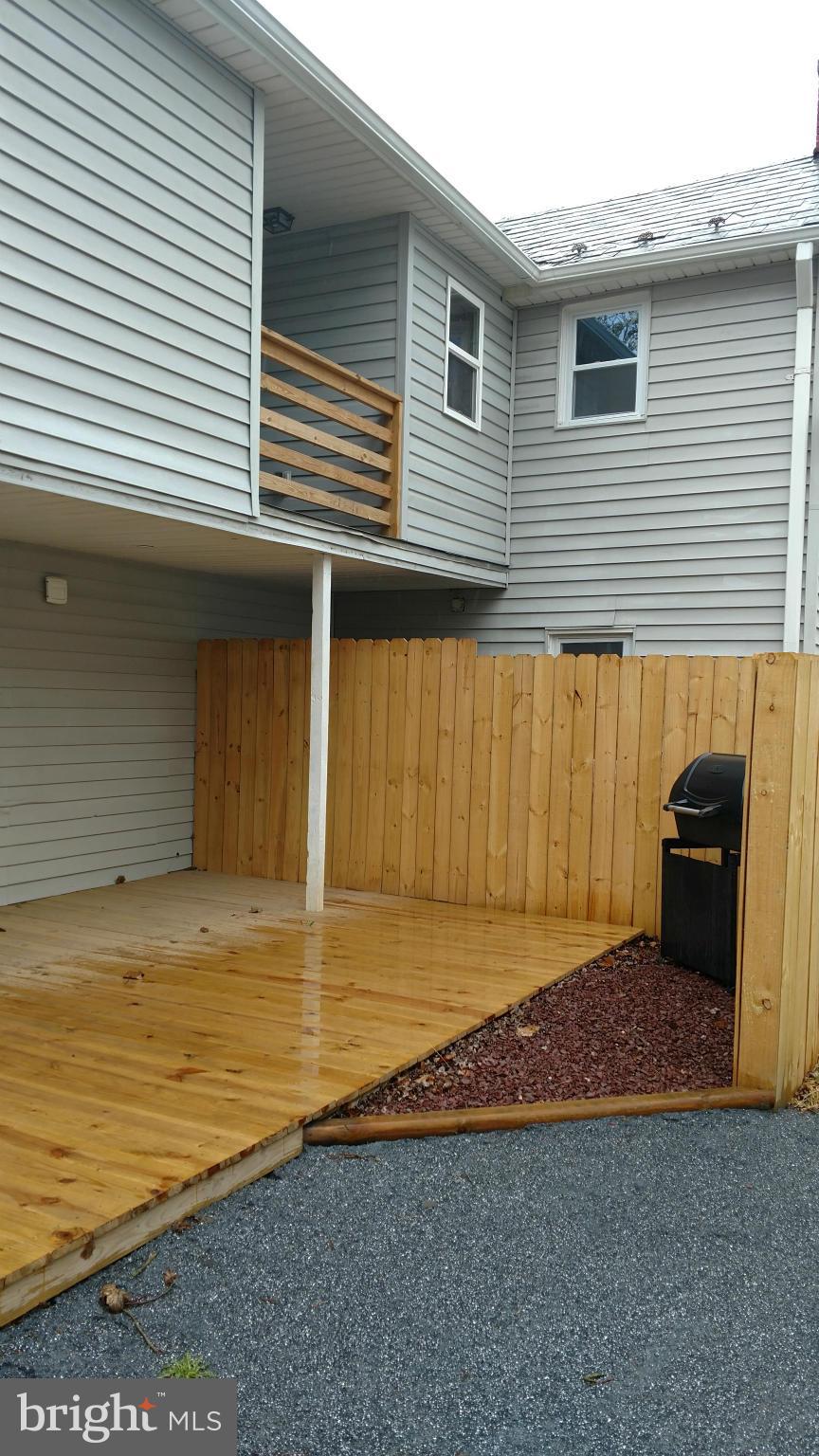 New Deck off Kitchen