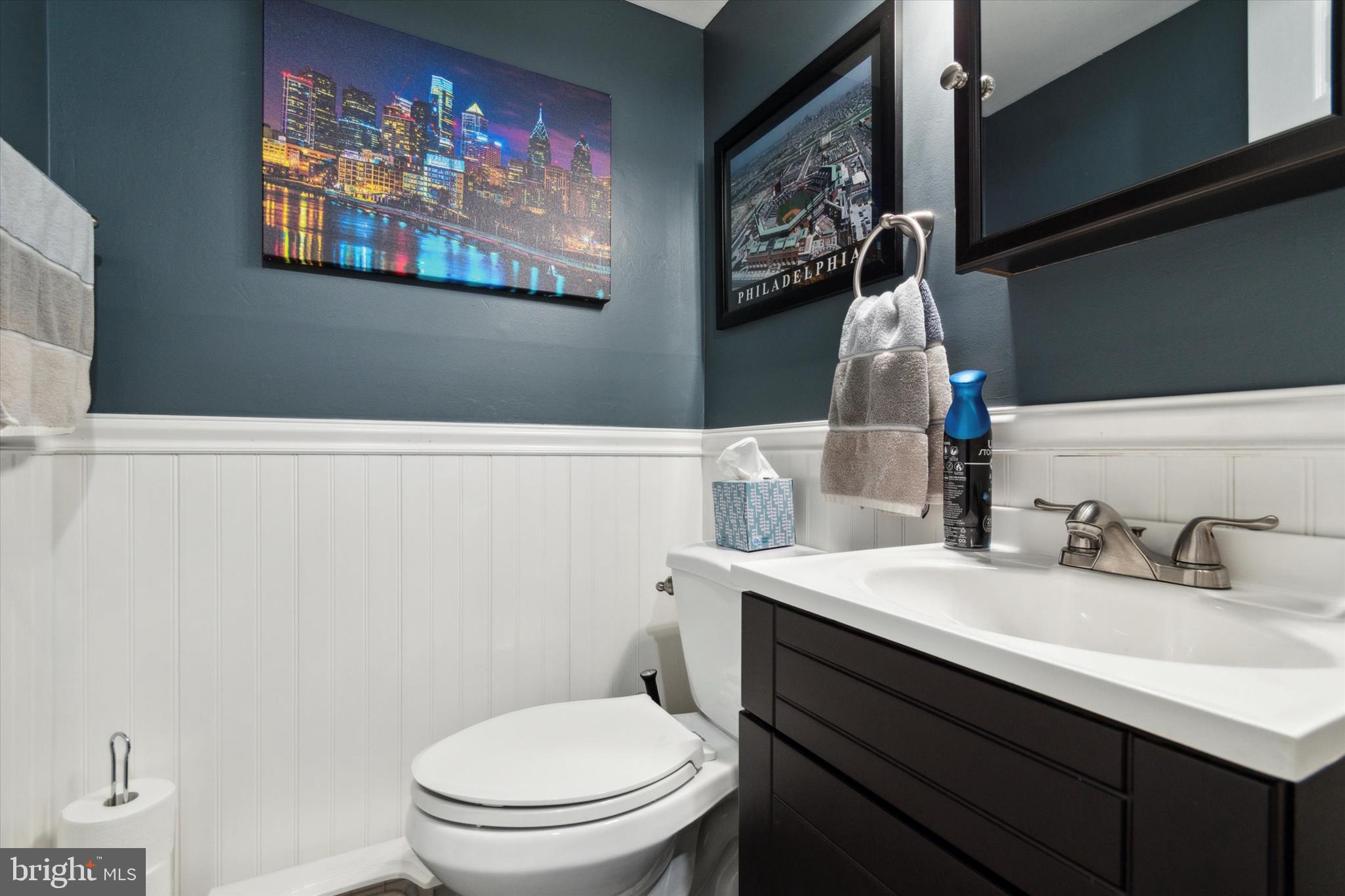 3836 Fairdale Road Philadelphia, PA 19154 - Photo 19 of 21 Renovated Half Bath