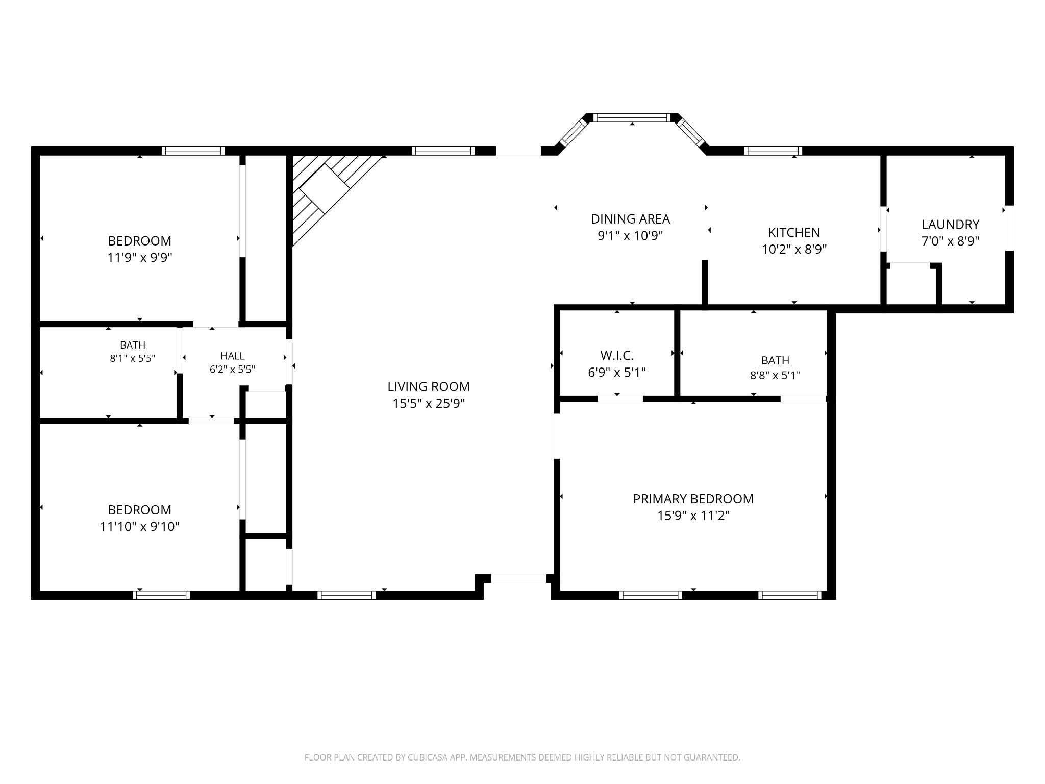 5367 Constitution Road Crestview, FL 32539 - Photo 16 of 16 Floor Plan