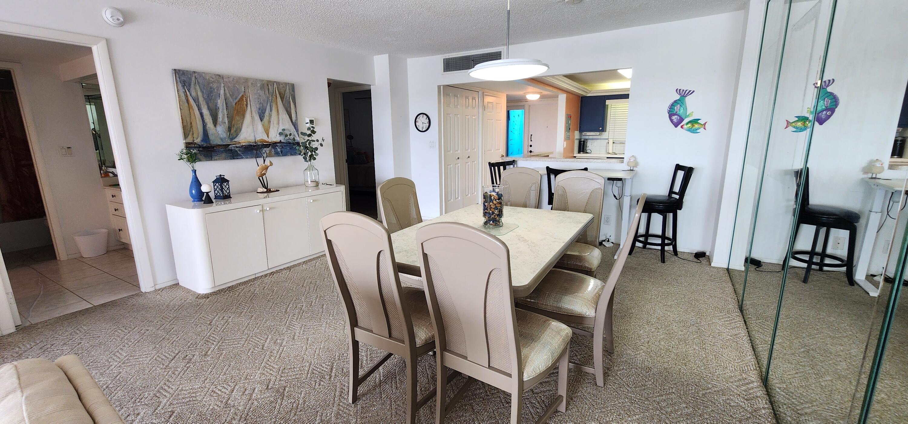 299 North Riverside Drive, Unit 1006 Pompano Beach, FL 33062 - Photo 7 of 31 DINNING ROOM
