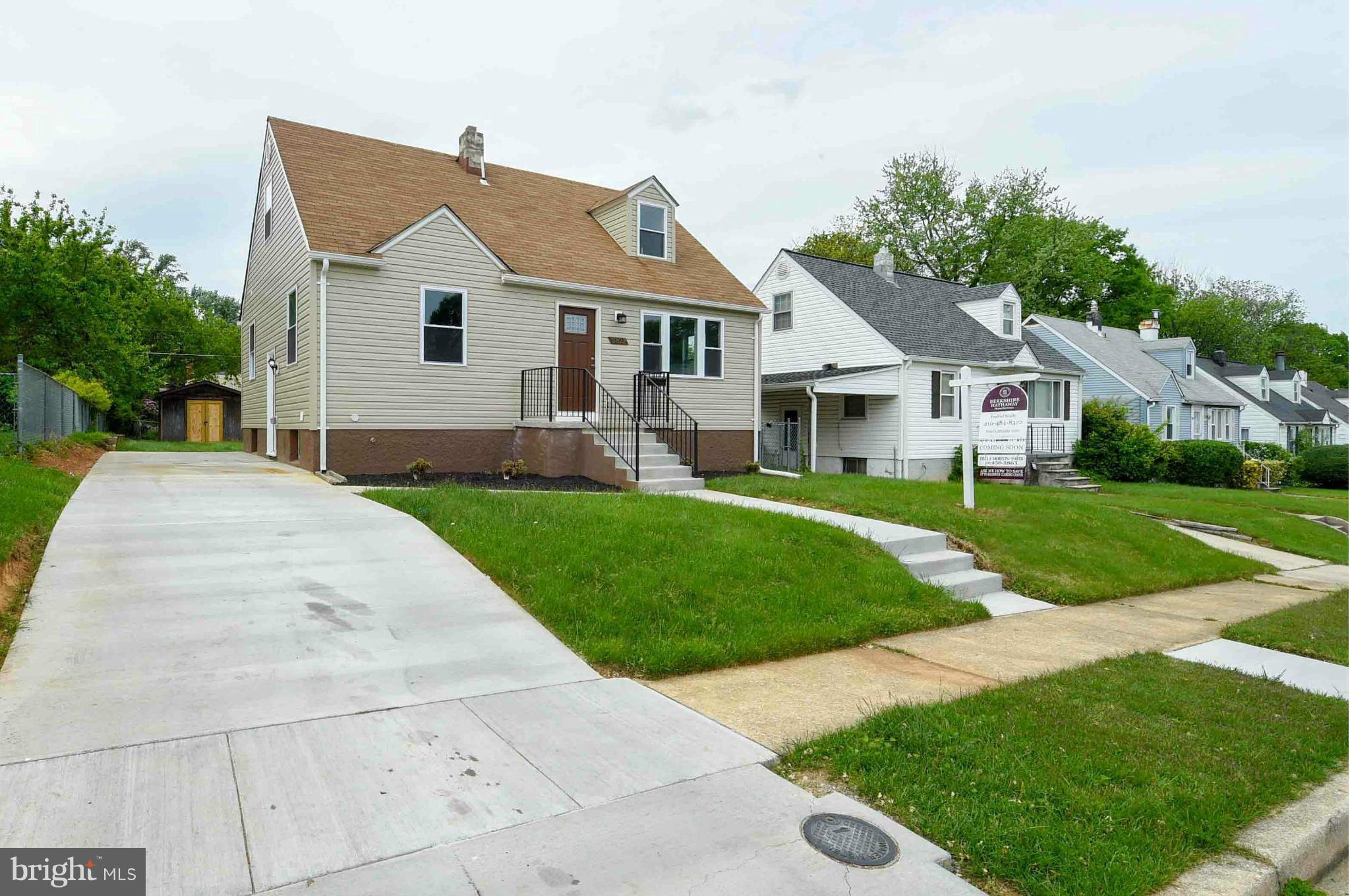 3822 Byfield Road Baltimore, MD 21207 - Photo 28 of 30 a view of house with a yard