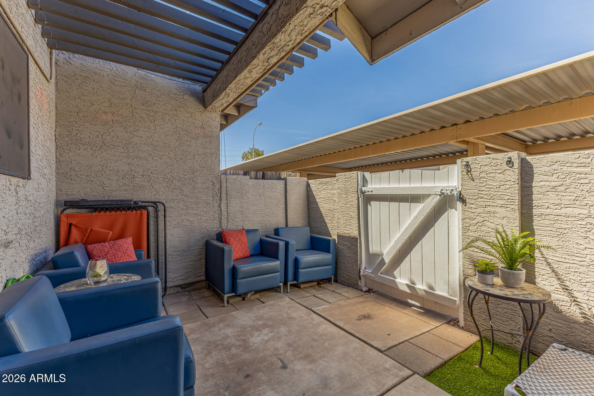 6262 East Brown Road, Unit 29 Mesa, AZ 85205 - Photo 48 of 59 a outdoor living space with furniture