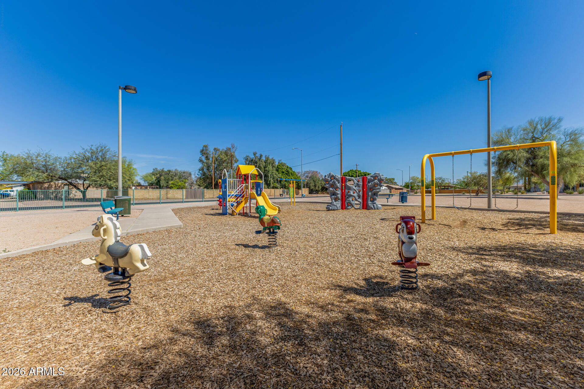 6262 East Brown Road, Unit 29 Mesa, AZ 85205 - Photo 58 of 59 a view of a park with swings