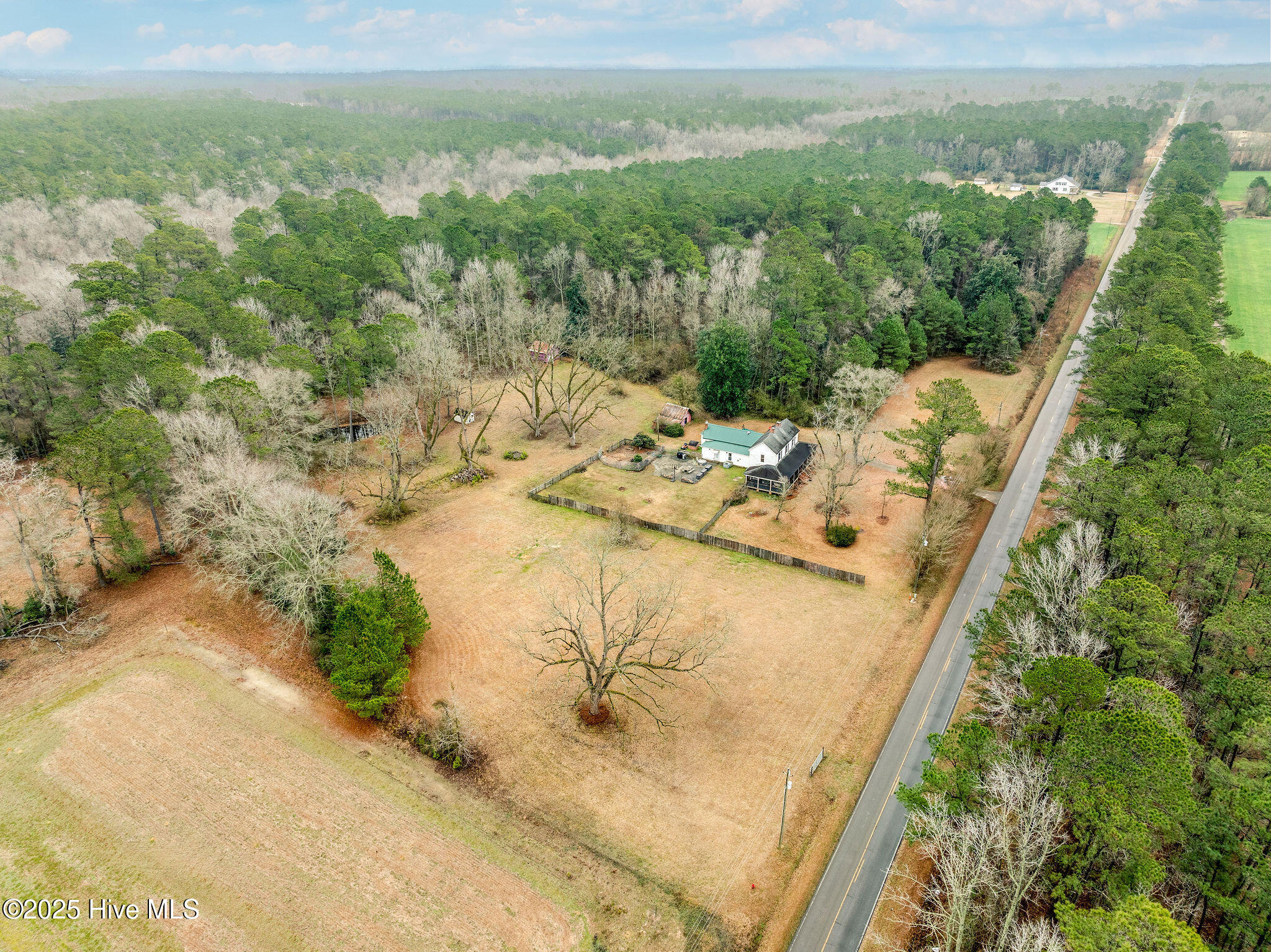 505 South First Avenue Atkinson, NC 28421 - Photo 21 of 28 drone view from city