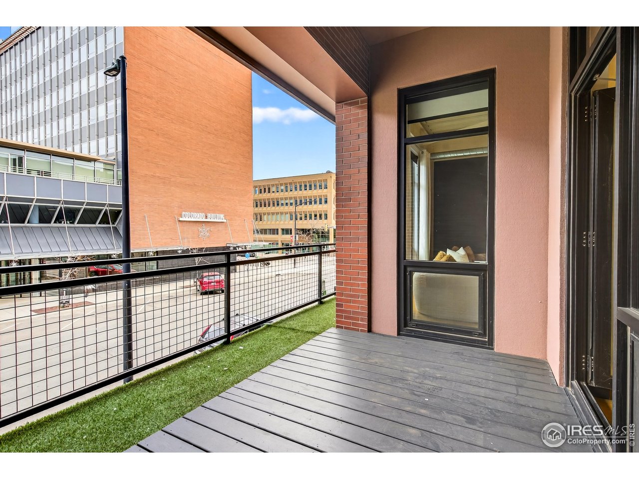 1360 Walnut Street, Unit 202 Boulder, CO 80302 - Photo 34 of 50 Large patio area to watch a parade