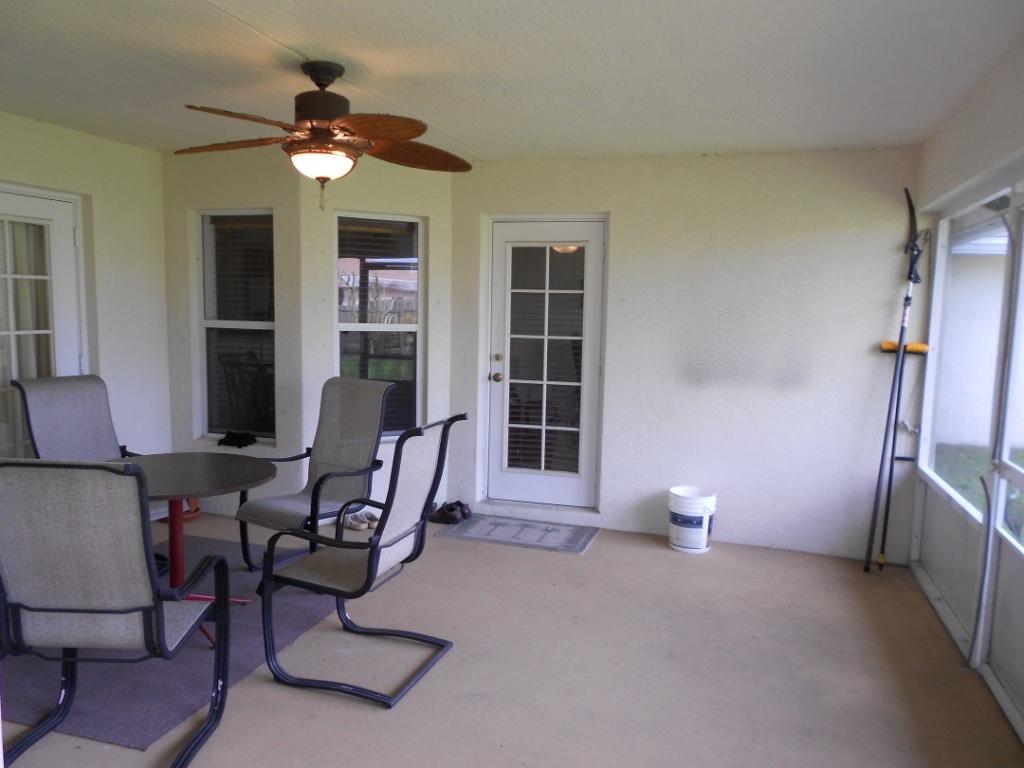 581 Southwest Halkell Avenue Port St. Lucie, FL 34953 - Photo 27 of 30 Screened Patio