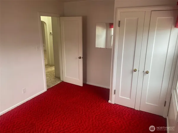a view of empty room