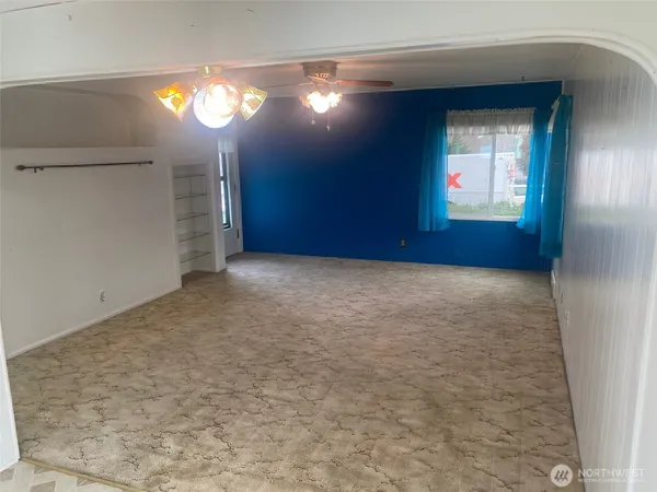 a view of empty room