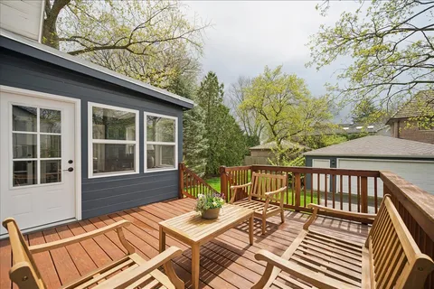 a view of deck with patio