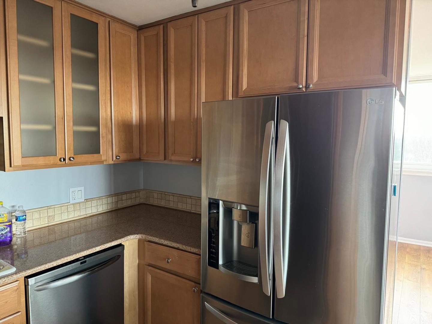 101 Bar Harbour Road, Unit 6A Schaumburg, IL 60193 - Photo 14 of 32 a kitchen with stainless steel appliances granite countertop a refrigerator and a sink