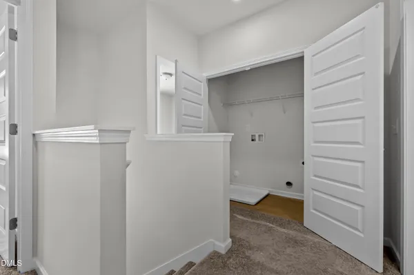 a view of storage and utility room