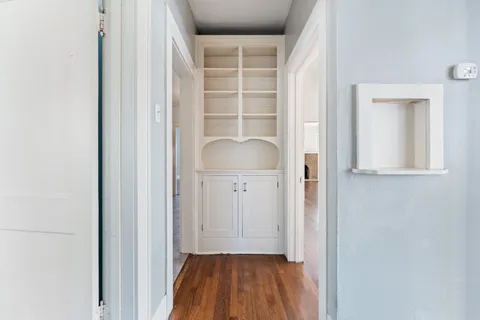 view of room with windows