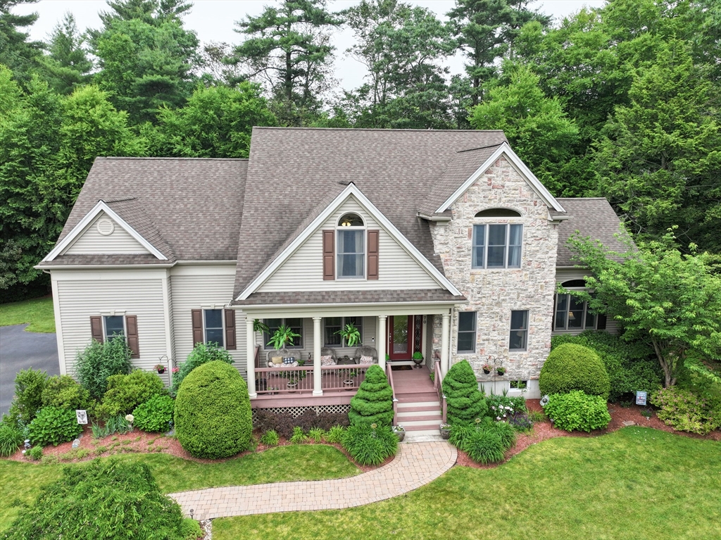 70 Azalea Way Hanson, MA 02341 - Photo 2 of 42 a view of a house with a yard potted plants