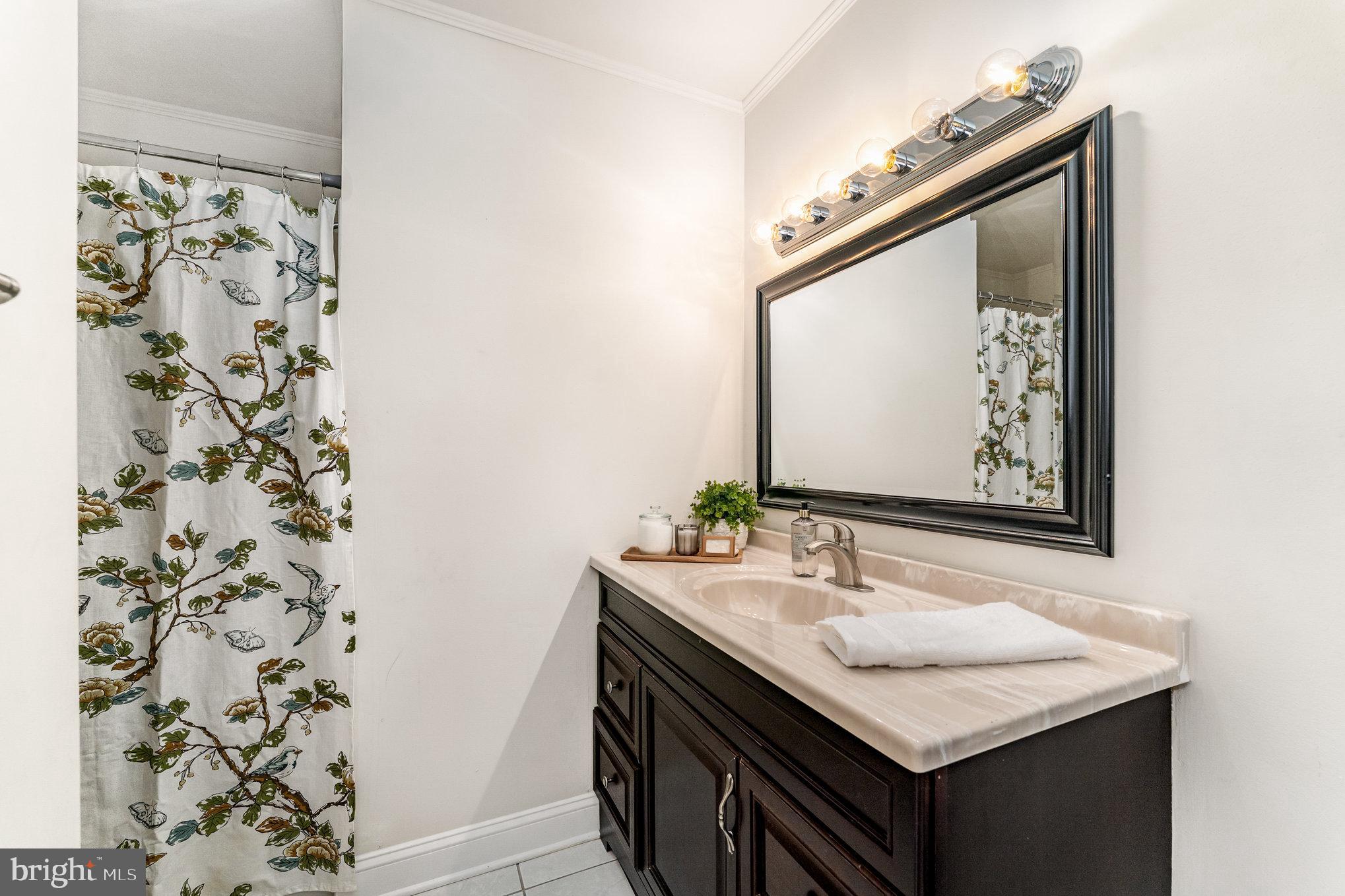 112 Jay Road Fredericksburg, VA 22405 - Photo 31 of 44 a bathroom with a sink vanity and a mirror