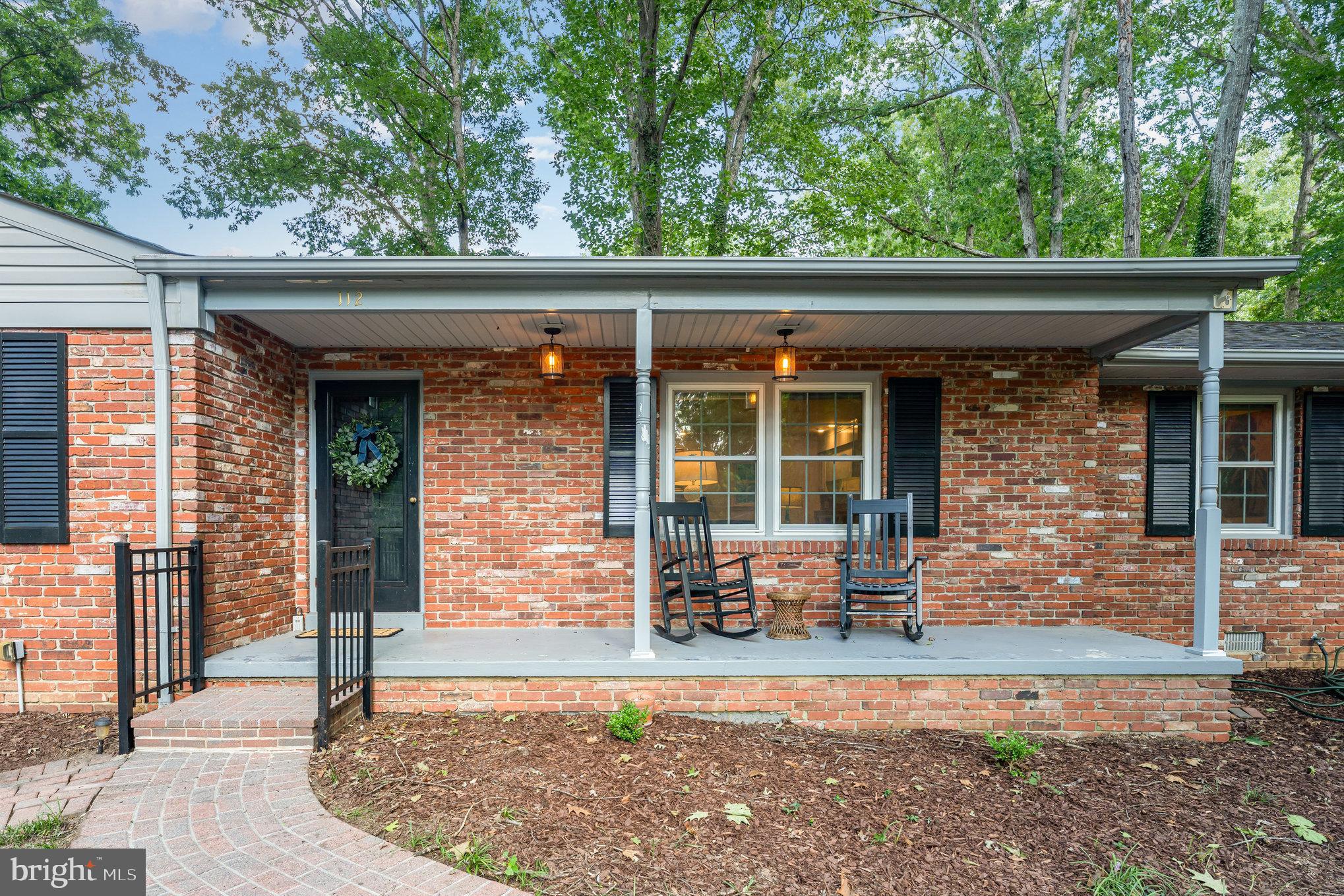 112 Jay Road Fredericksburg, VA 22405 - Photo 4 of 44 a front view of a house with a porch