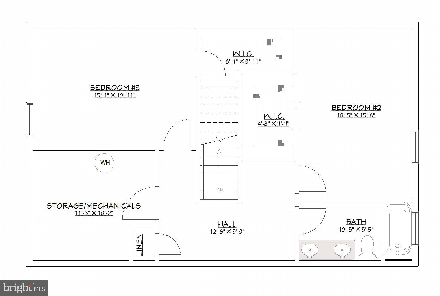4116 Locust Road Camp Hill, PA 17011 - Photo 42 of 42 Second Floor Layout