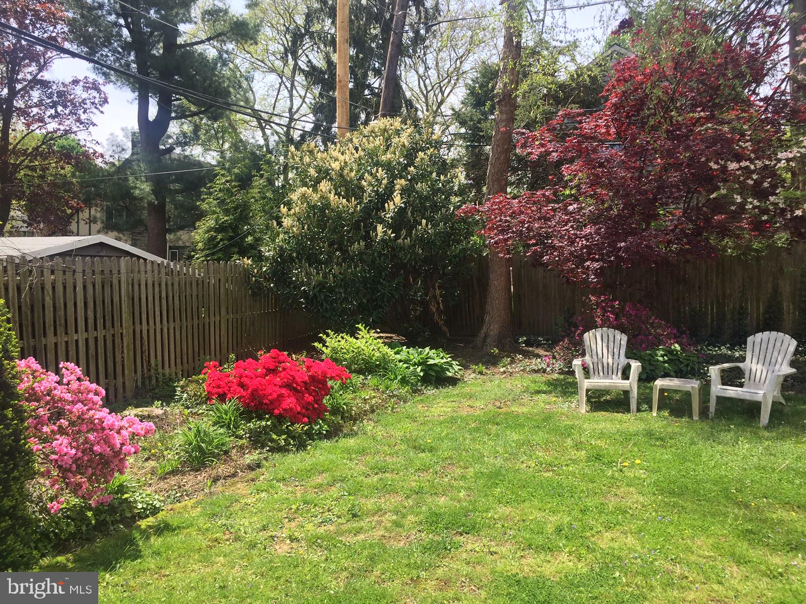 540 Putnam Road Merion Station, PA 19066 - Photo 8 of 32 a view of a chair and table in the garden