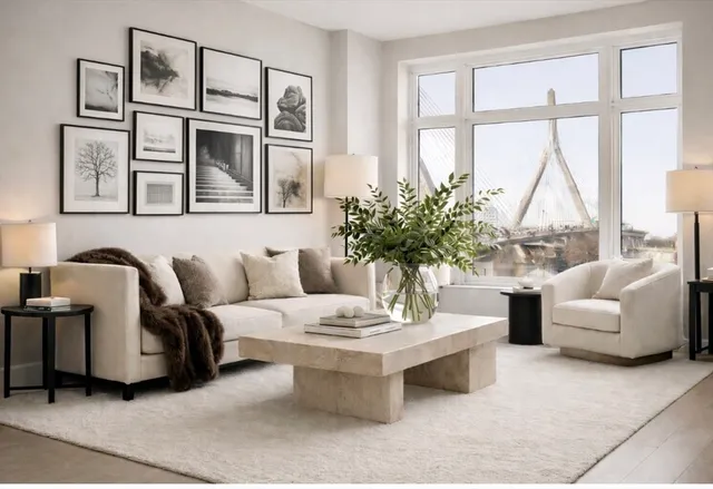 $1,475,000 | 100 Lovejoy Wharf, Unit 4J, Boston, MA 02114