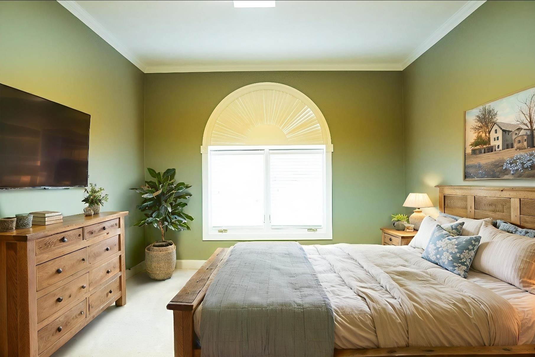 103 April Cove Ripley, TN 38063 - Photo 9 of 22 a bedroom with a bed and a flat screen tv