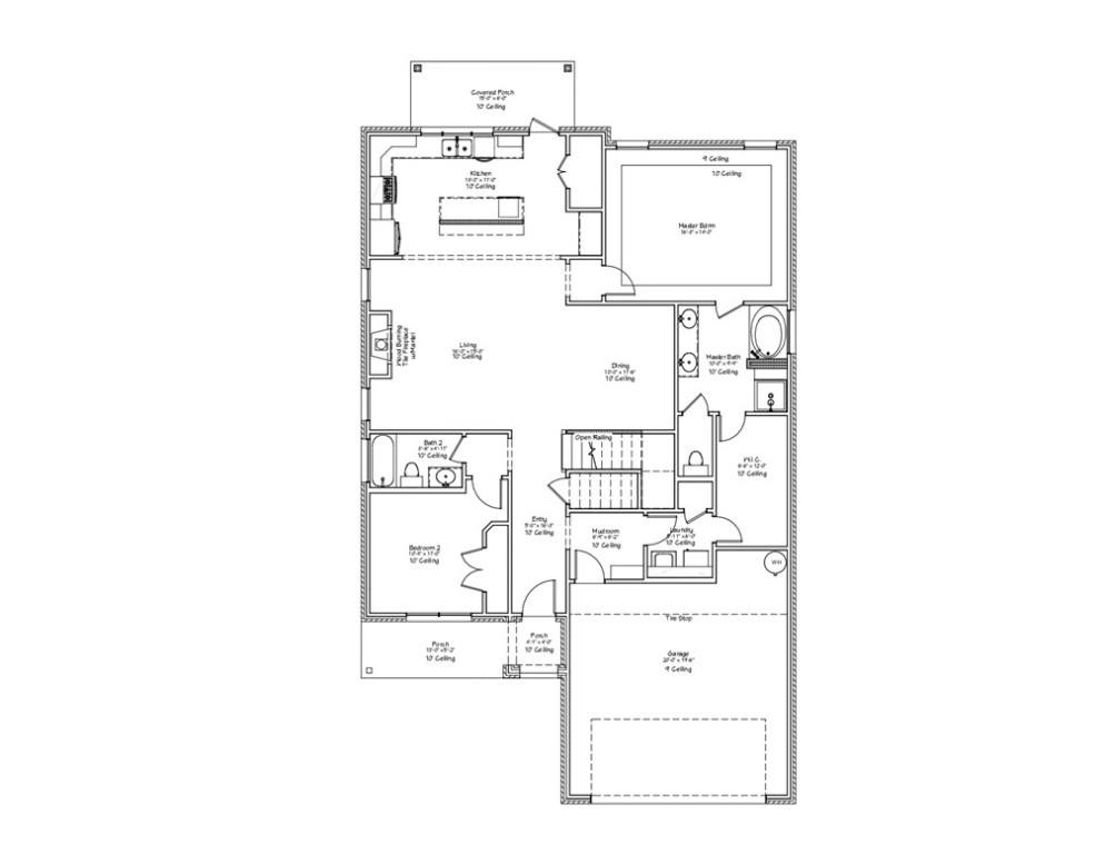 1648 Frontera Ranch College Station, TX 77845 - Photo 17 of 24 a picture of a floor plan