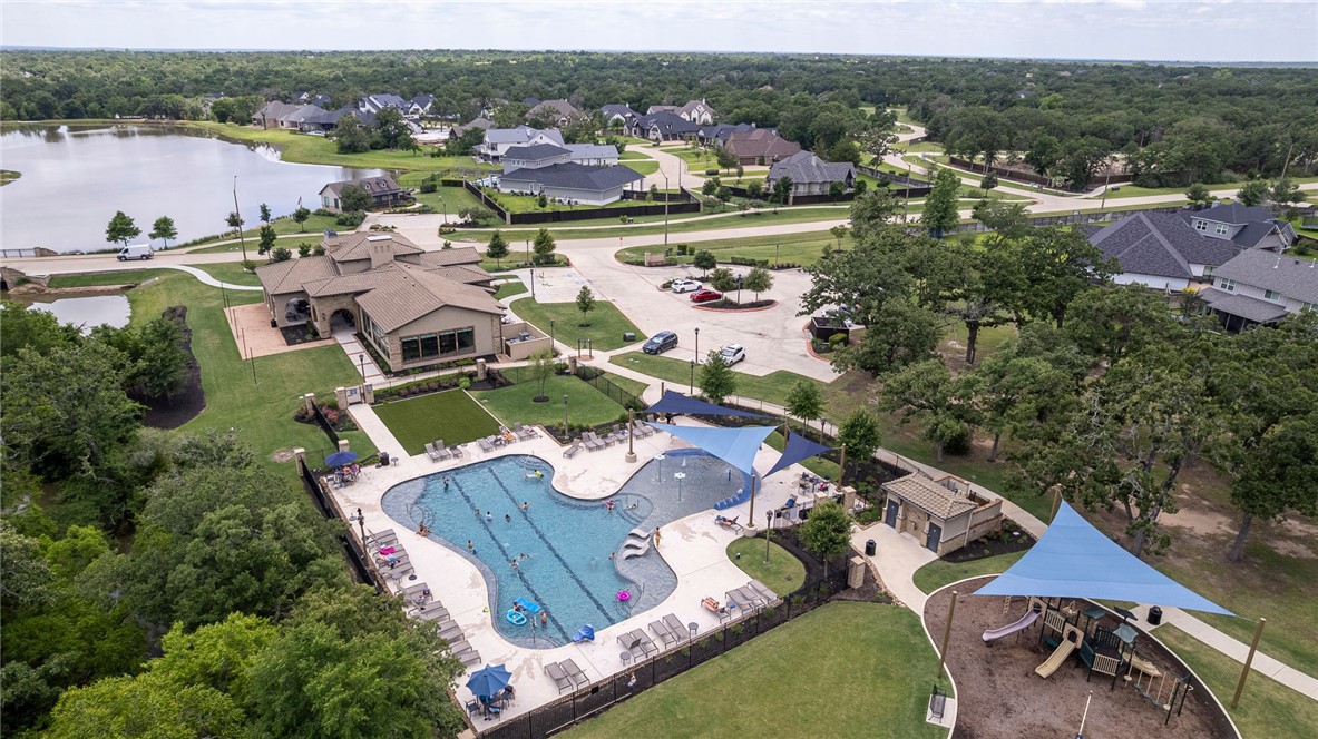 1648 Frontera Ranch College Station, TX 77845 - Photo 20 of 24 an aerial view of a house with outdoor space