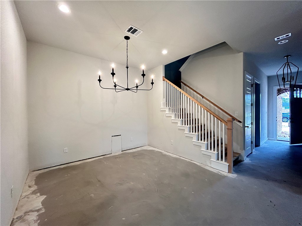 1648 Frontera Ranch College Station, TX 77845 - Photo 2 of 24 wooden floor in an empty room