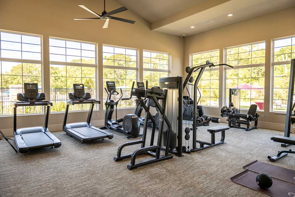 1648 Frontera Ranch College Station, TX 77845 - Photo 22 of 24 a view of a room with gym equipment