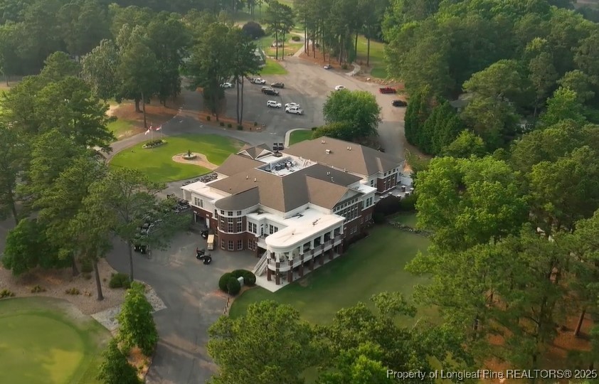 5130 Cardinal Circle Sanford, NC 27332 - Photo 8 of 36 an aerial view of a house with a yard basket ball court and outdoor seating