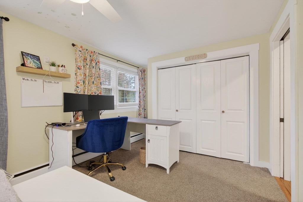 14 Francis Wyman Road Burlington, MA 01803 - Photo 23 of 41 a view of a workspace with furniture and a window
