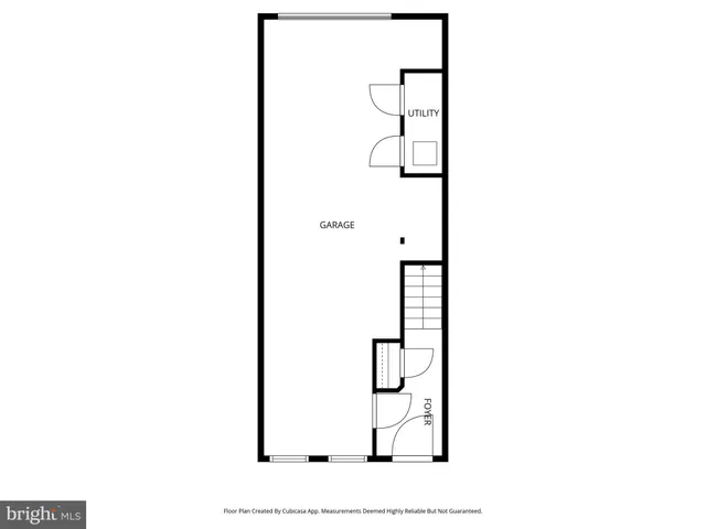 a picture of a bench in front of door