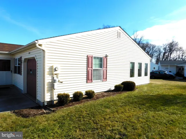 a view of a house with a patio