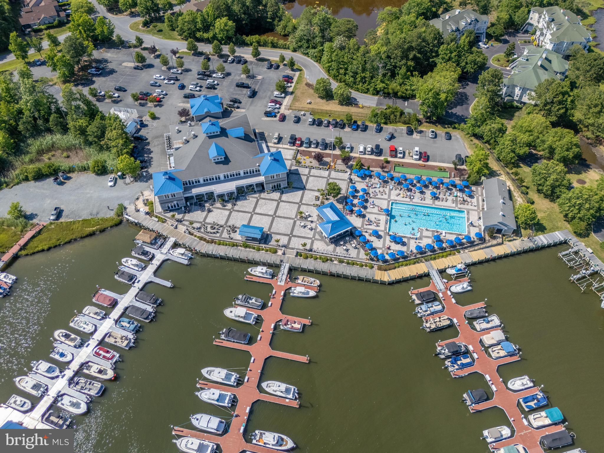 85 Ocean Parkway Ocean Pines, MD 21811 - Photo 66 of 78 an aerial view of a house with a lake view