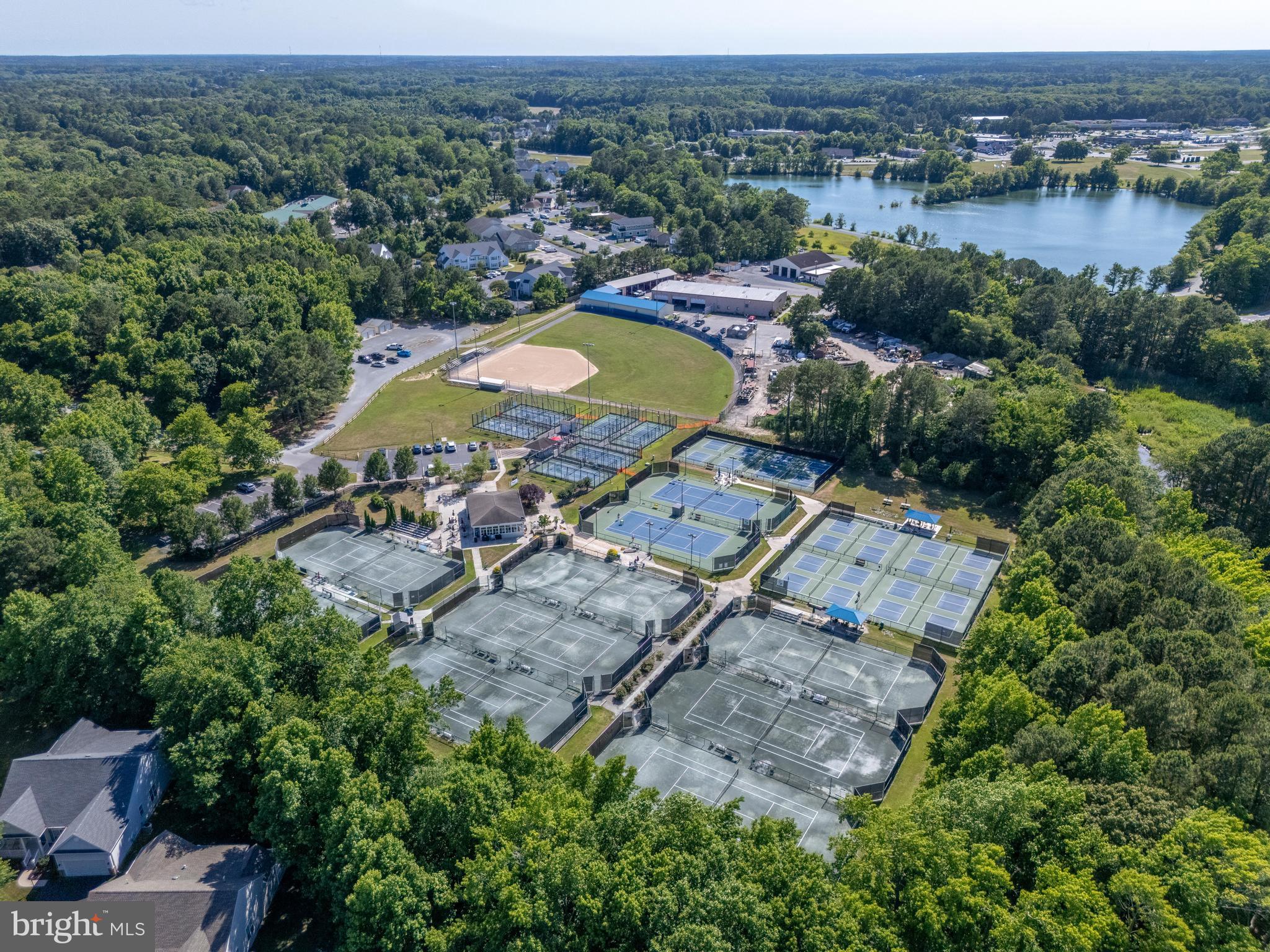 85 Ocean Parkway Ocean Pines, MD 21811 - Photo 73 of 78 an aerial view of a houses with outdoor space and lake view