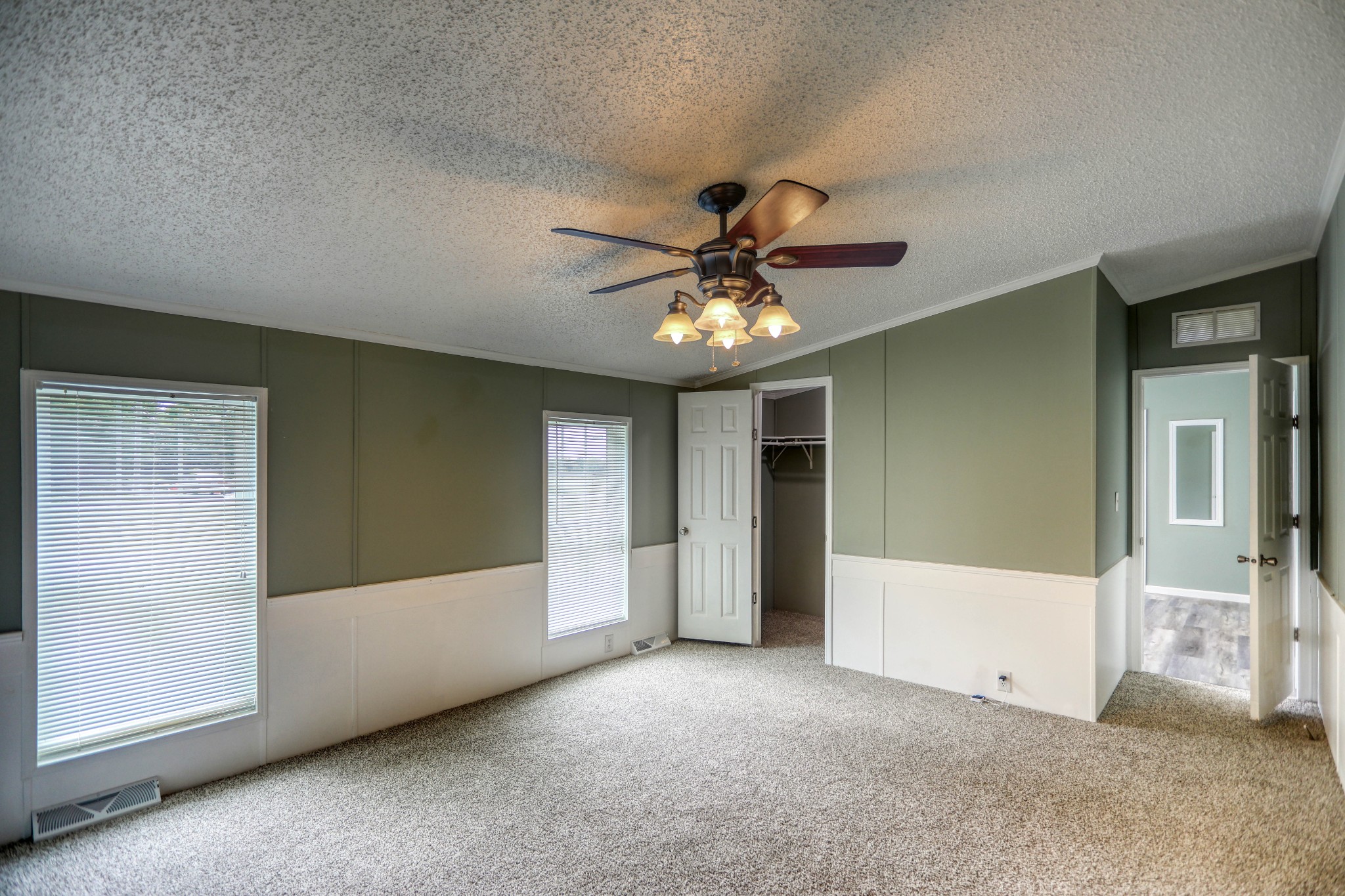 1834 Oak Grove Church Road Adolphus, KY 42120 - Photo 29 of 31 a view of an empty room with a ceiling fan