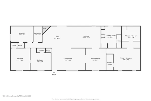 $234,900 | 1834 Oak Grove Church Road, Adolphus, KY 42120
