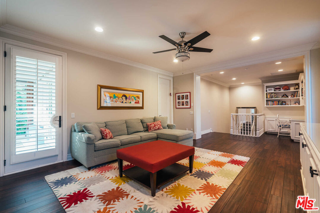 25311 Prado De Ambar Calabasas, CA 91302 - Photo 46 of 58 a living room with furniture and wooden floor